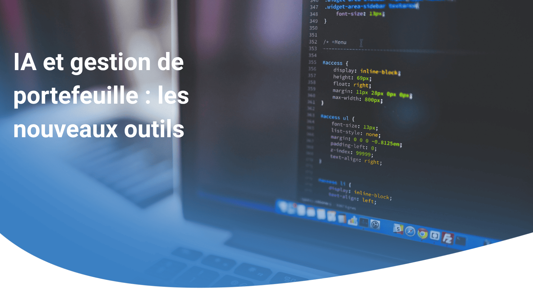IA et gestion de portefeuille : les nouveaux outils