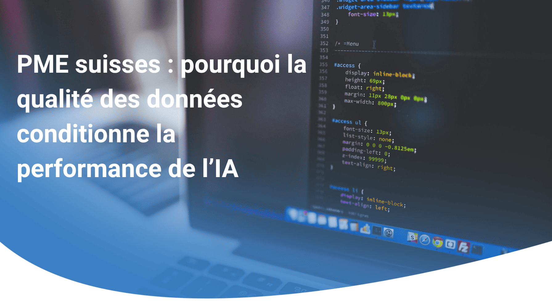 PME suisses : pourquoi la qualité des données conditionne la performance de l’IA