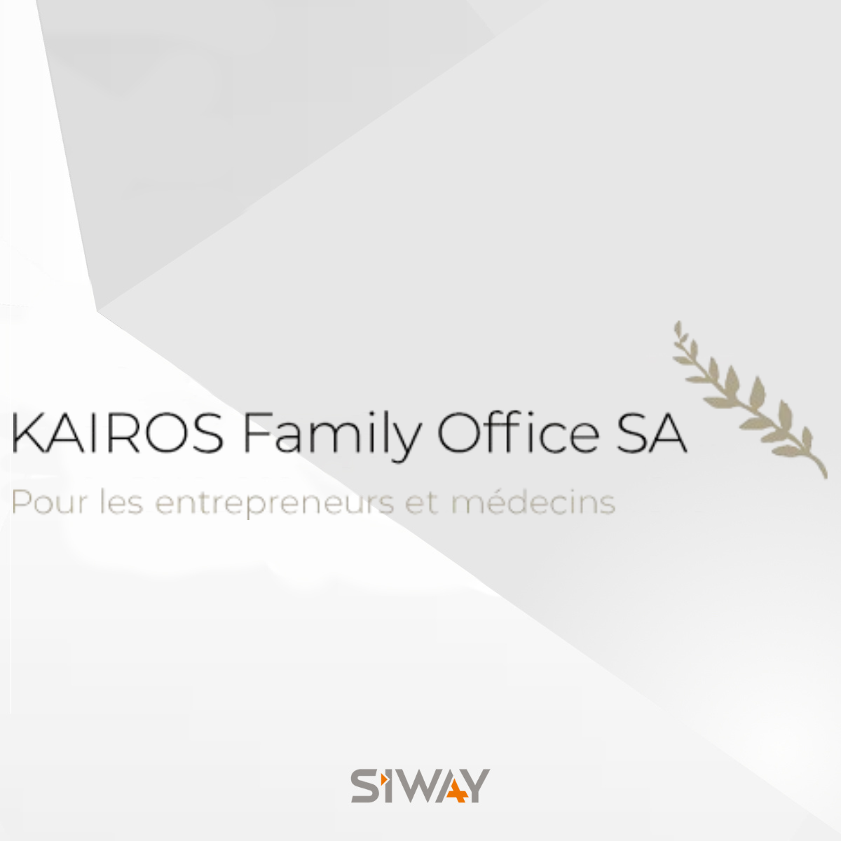 Kairos Family Office SA - Kairos Family Office SA